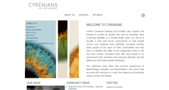 Desktop Screenshot of cyrenians.org